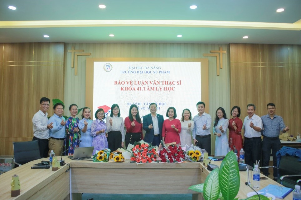 BẢO VỆ THÀNH CÔNG LUẬN VĂN THẠC SĨ TÂM LÝ HỌC K40 + 41